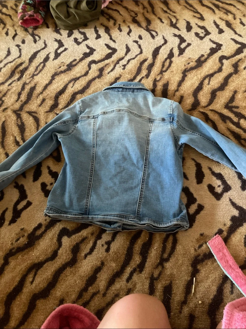 Copper Key Light Blue Denim Jacket for Kids